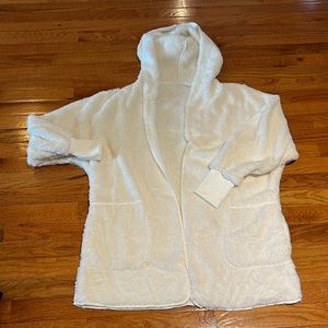 Super Soft , fuzzy over shirt . Size M